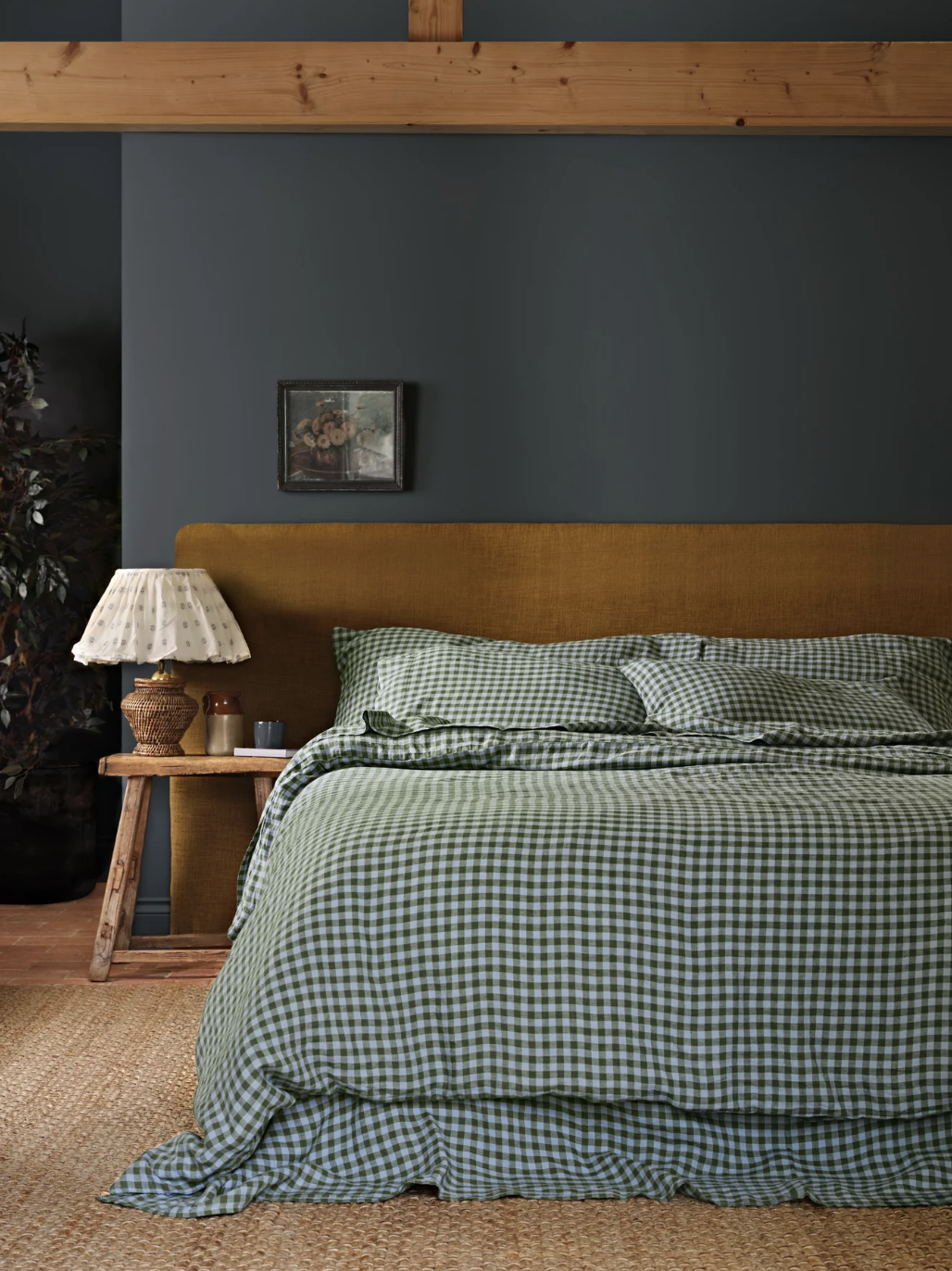 dark cottagecore decor - bed 1.png
