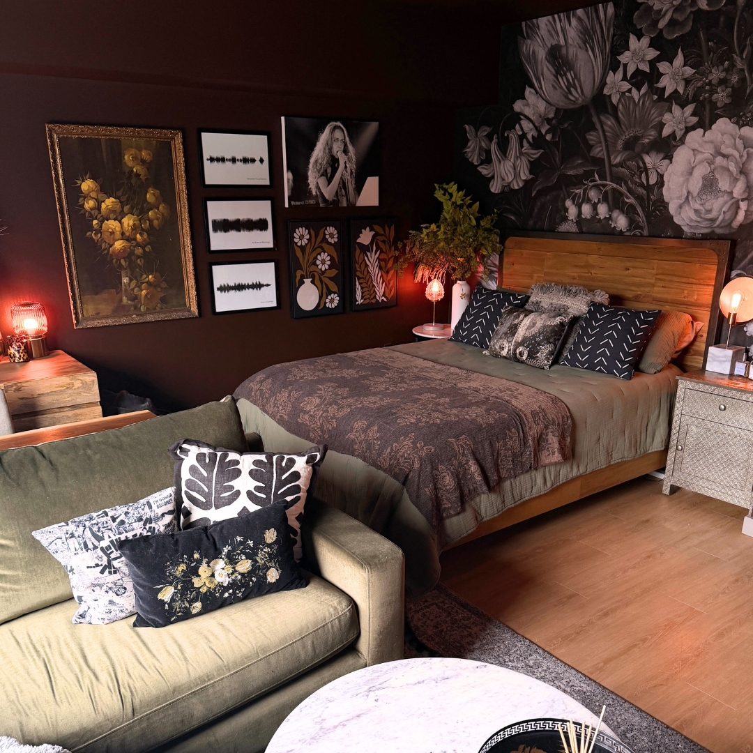 I Created a Gallery Wall in My Studio Apartment (Maximalist’s Dream or Cluttered Nightmare…?)