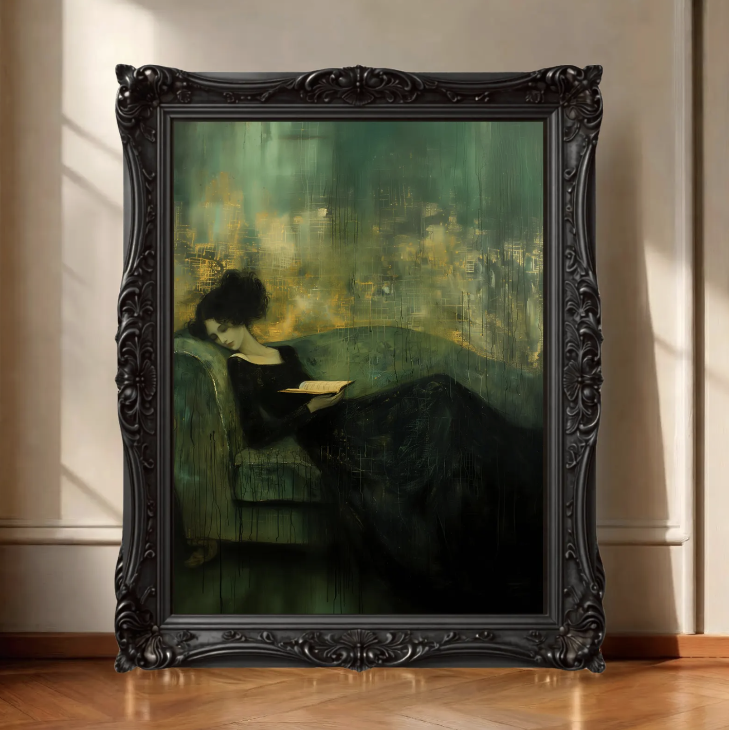 green academia decor - wall 5.png