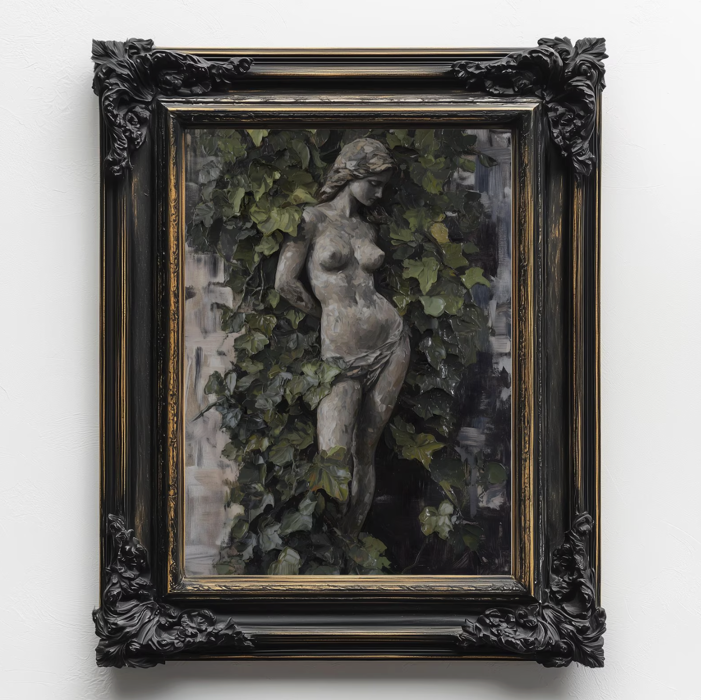 green academia decor - wall 8b.png