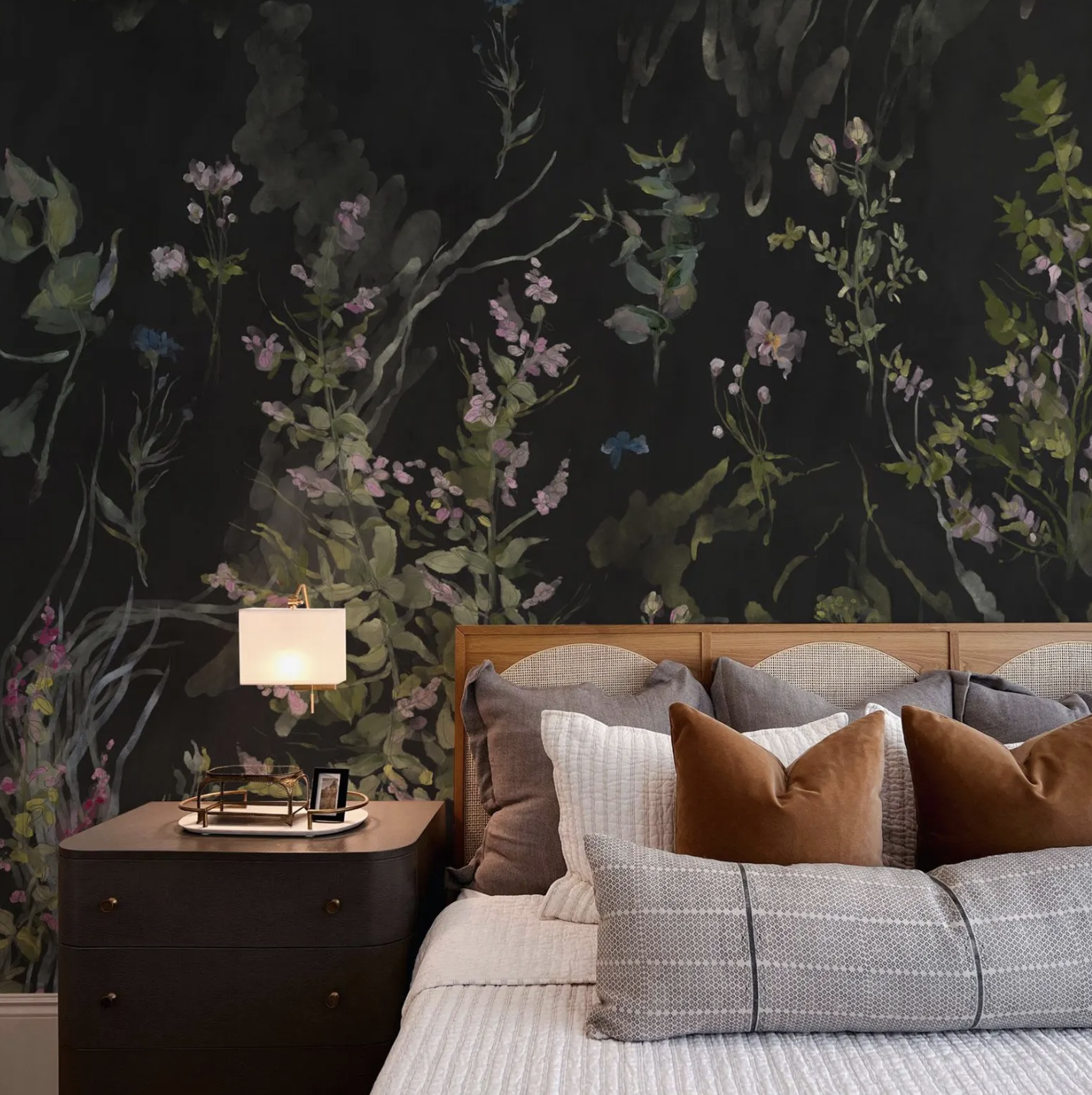green academia bedroom decor - wall 9.png