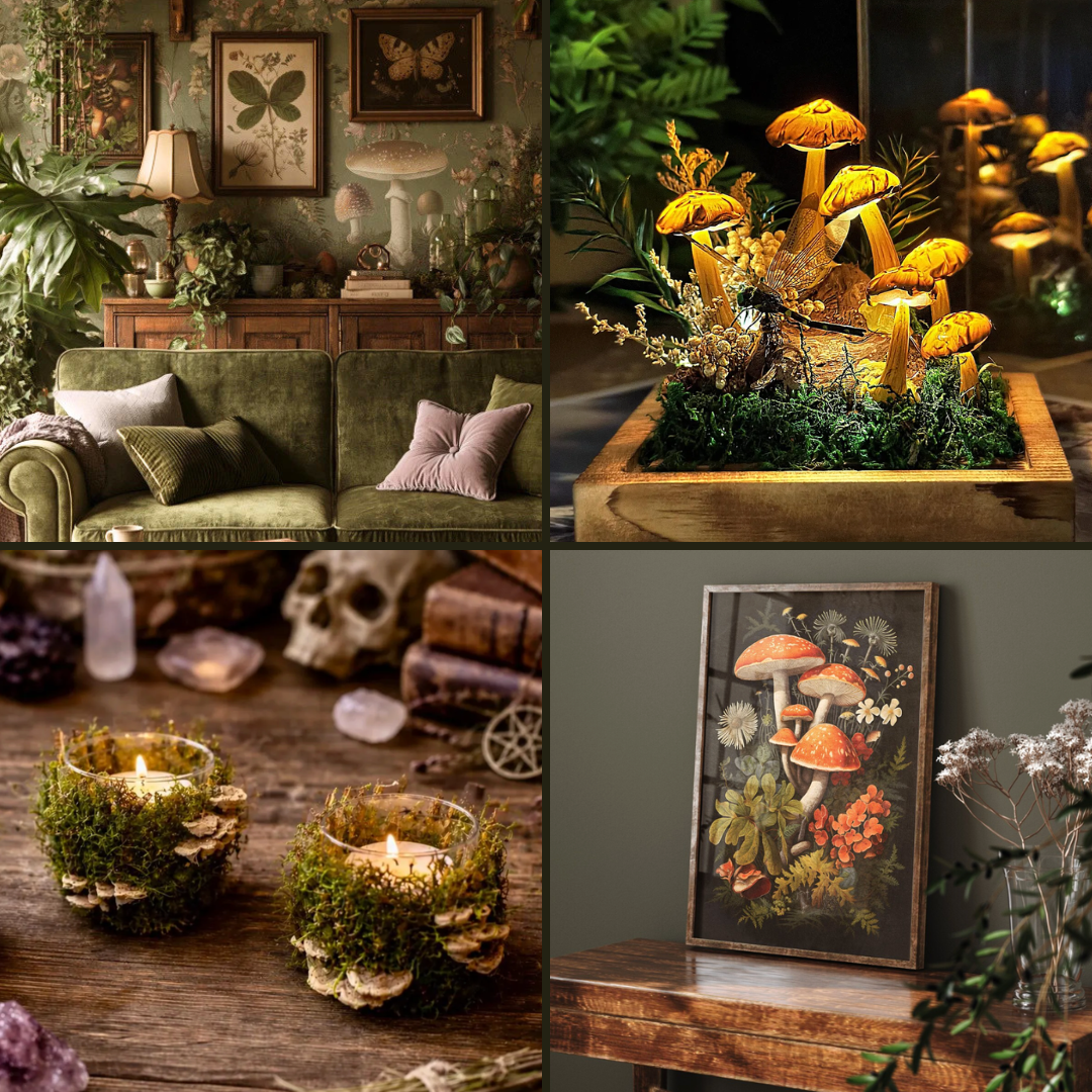 Goblincore Aesthetic Decor Ideas: Hot Goblin Summer Is Here, Let's Get Weird &amp; Whimsical With It