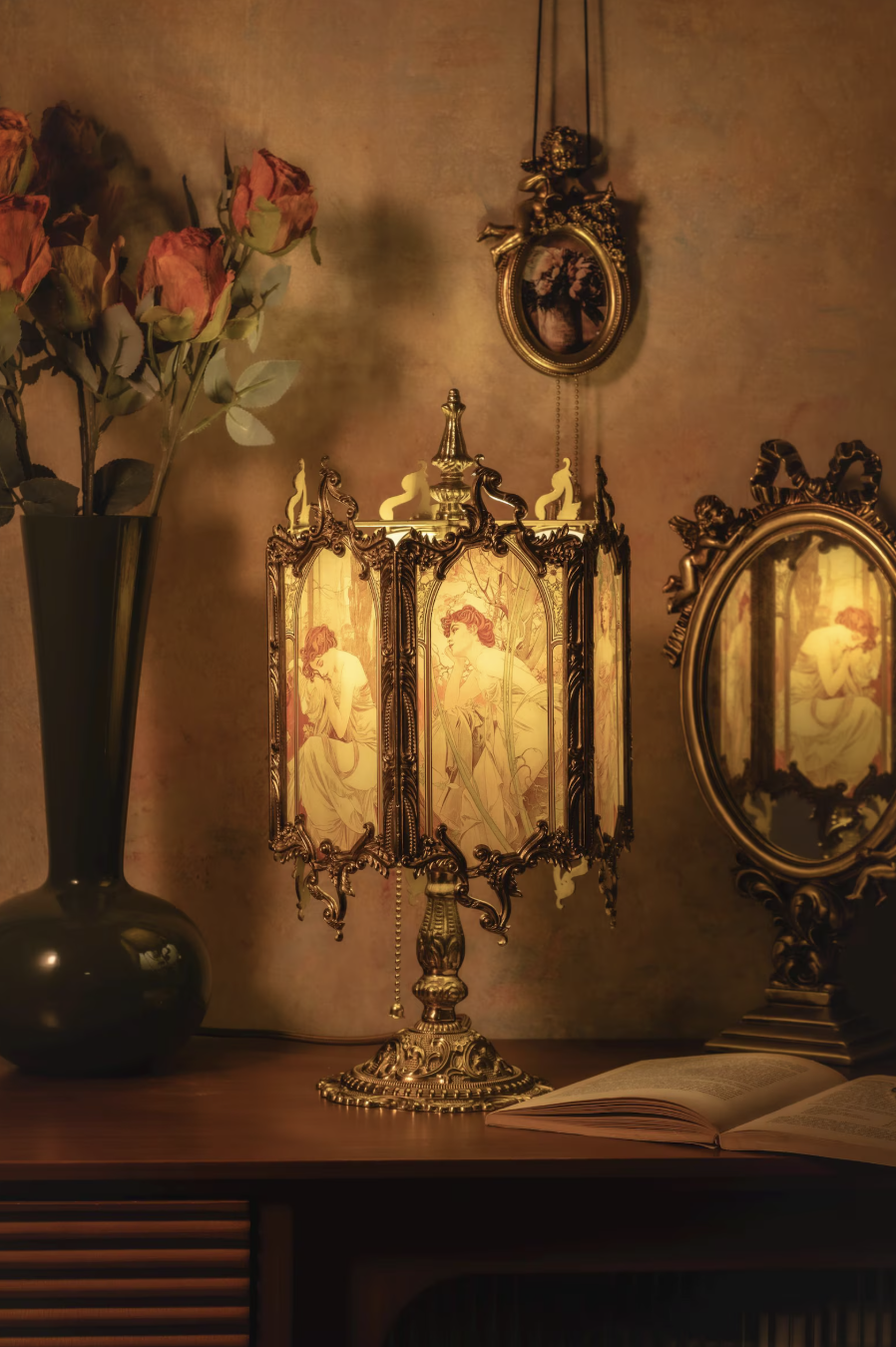 art nouveau interior design - lighting 2.png