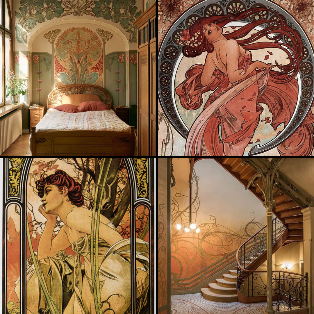 Art Nouveau Interior Design: How to Turn Your Home Into a Nature-Inspired Haven With Art Nouveau Decor