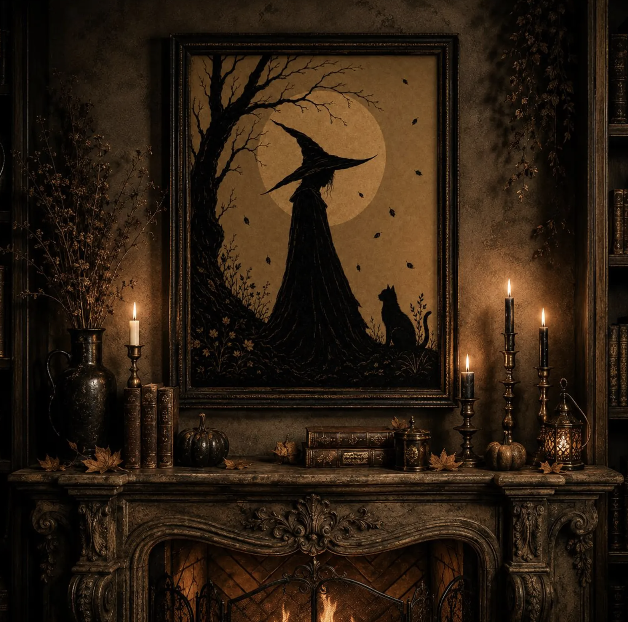 witch aesthetic decor - wall 13b.png
