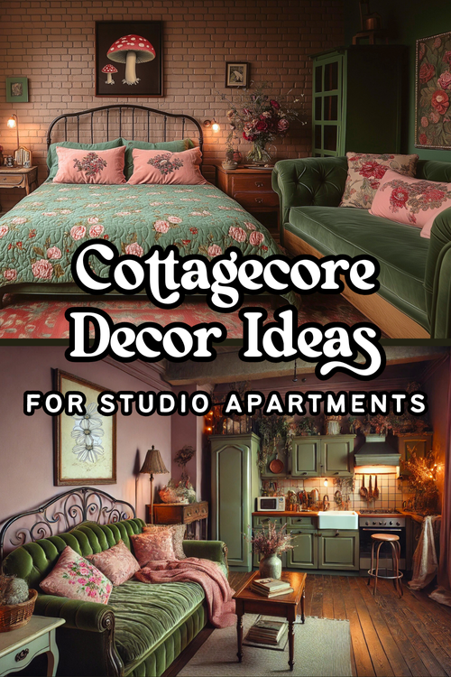 Studio Apartments & Cottagecore: How I’d Decorate a 333 sq ft Studio ...
