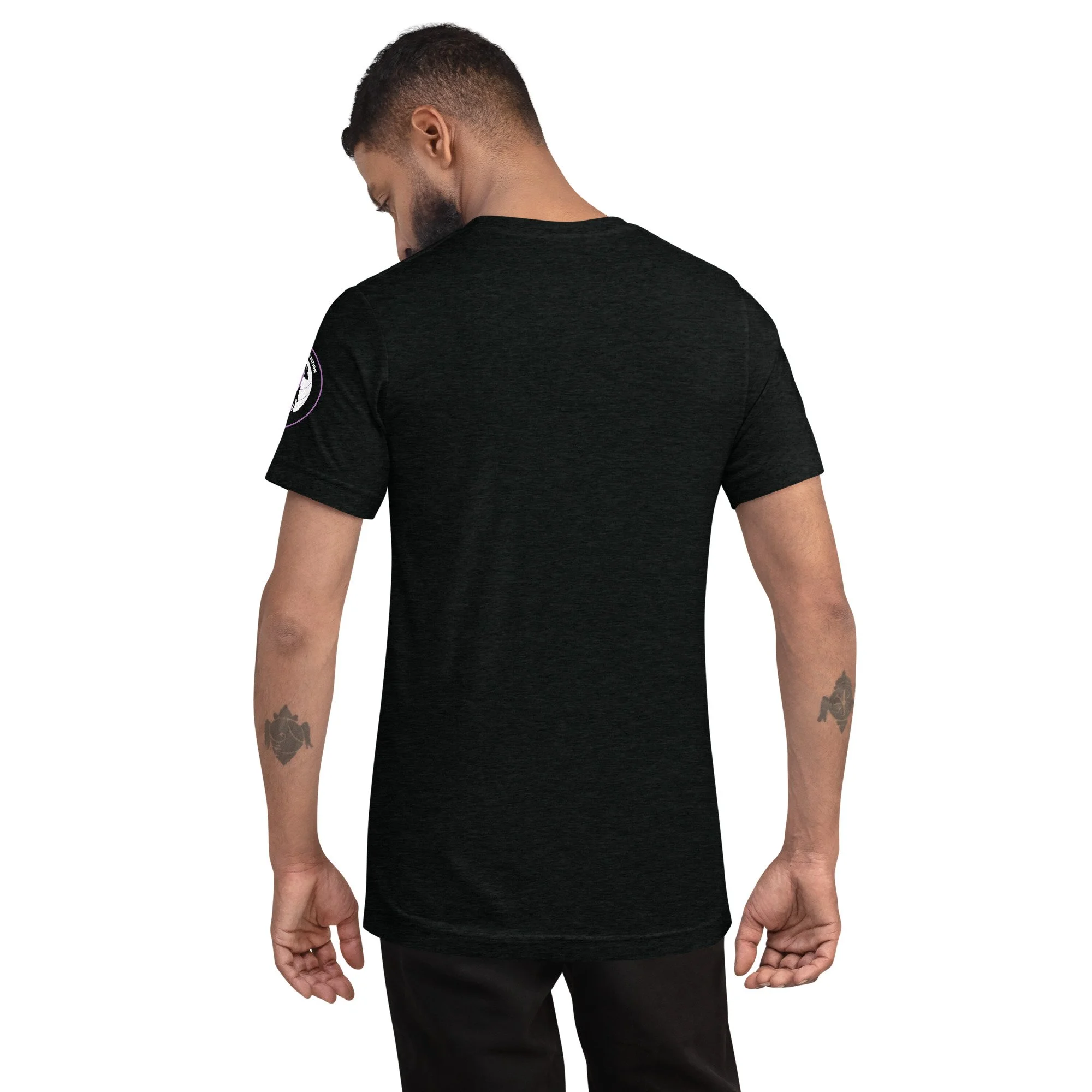 SheepSquatch - Purple on Black Tee