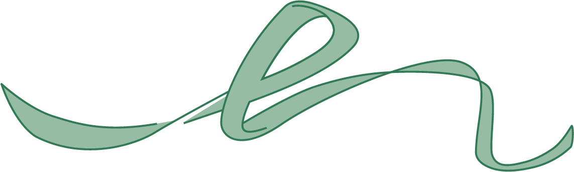 A stylized, cursive word "love" in green color on a transparent background.