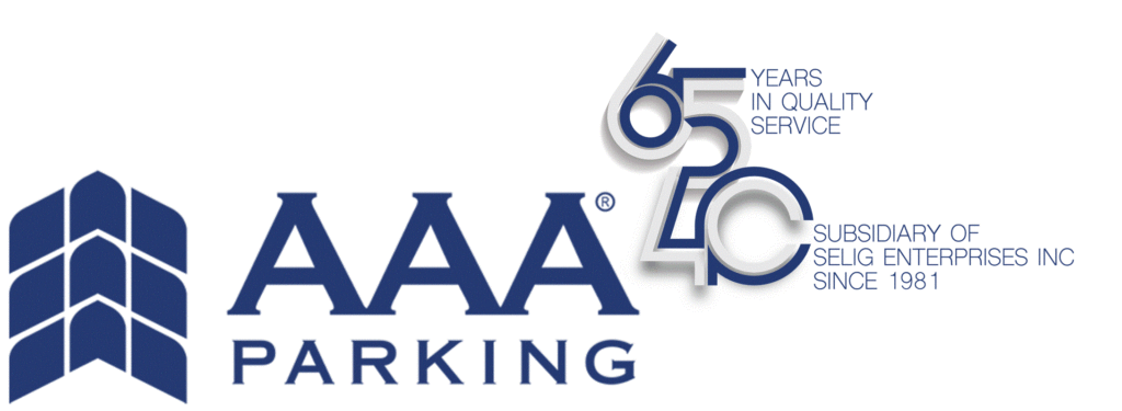 AAA Parking logo.