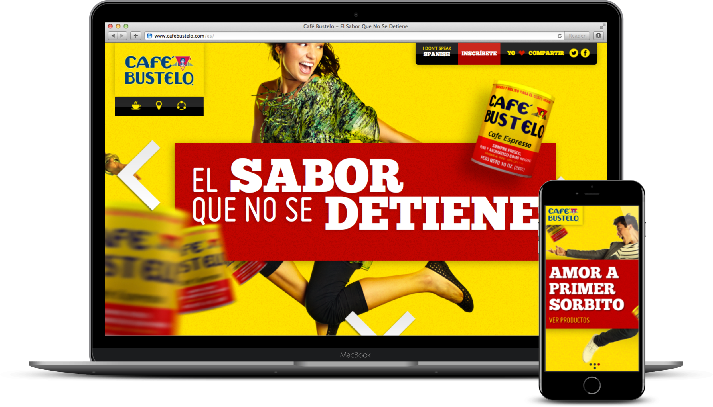 The accompanying mobile site, much like its counterpart, is sleek and energetic, and the brand’s Facebook page has gone from passive onlooker to the life of the party.