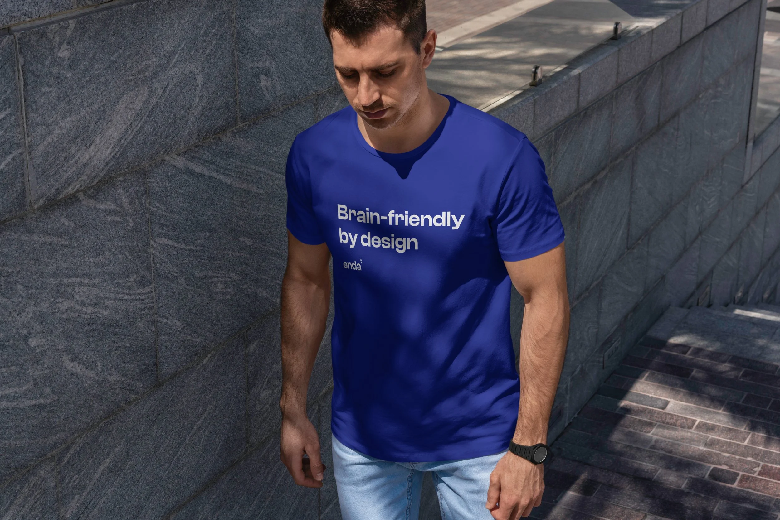 ENDA - Brain-Friendly by design tshirt