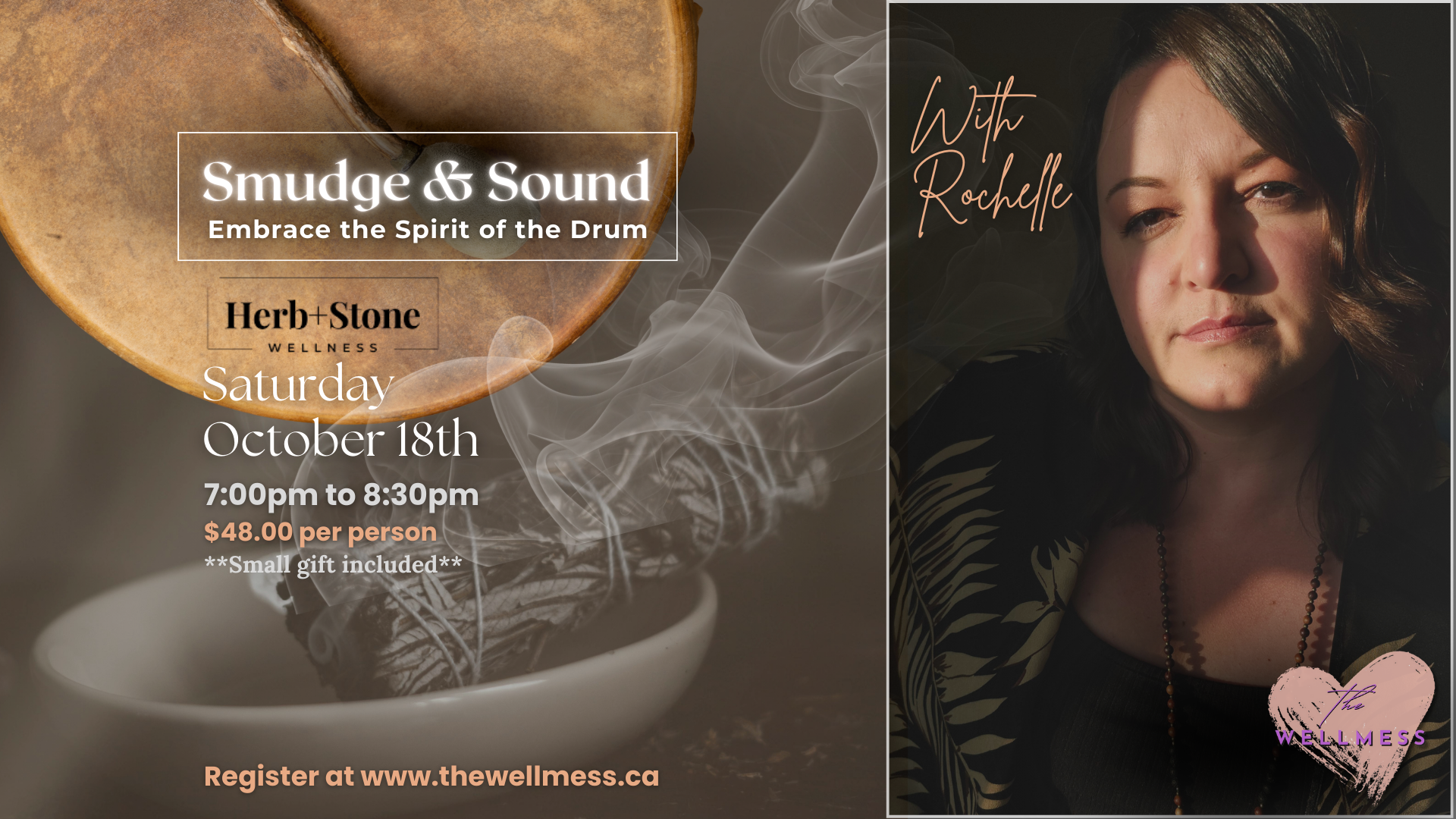 Smudge & Sound - Embrace the Spirit of the Drum