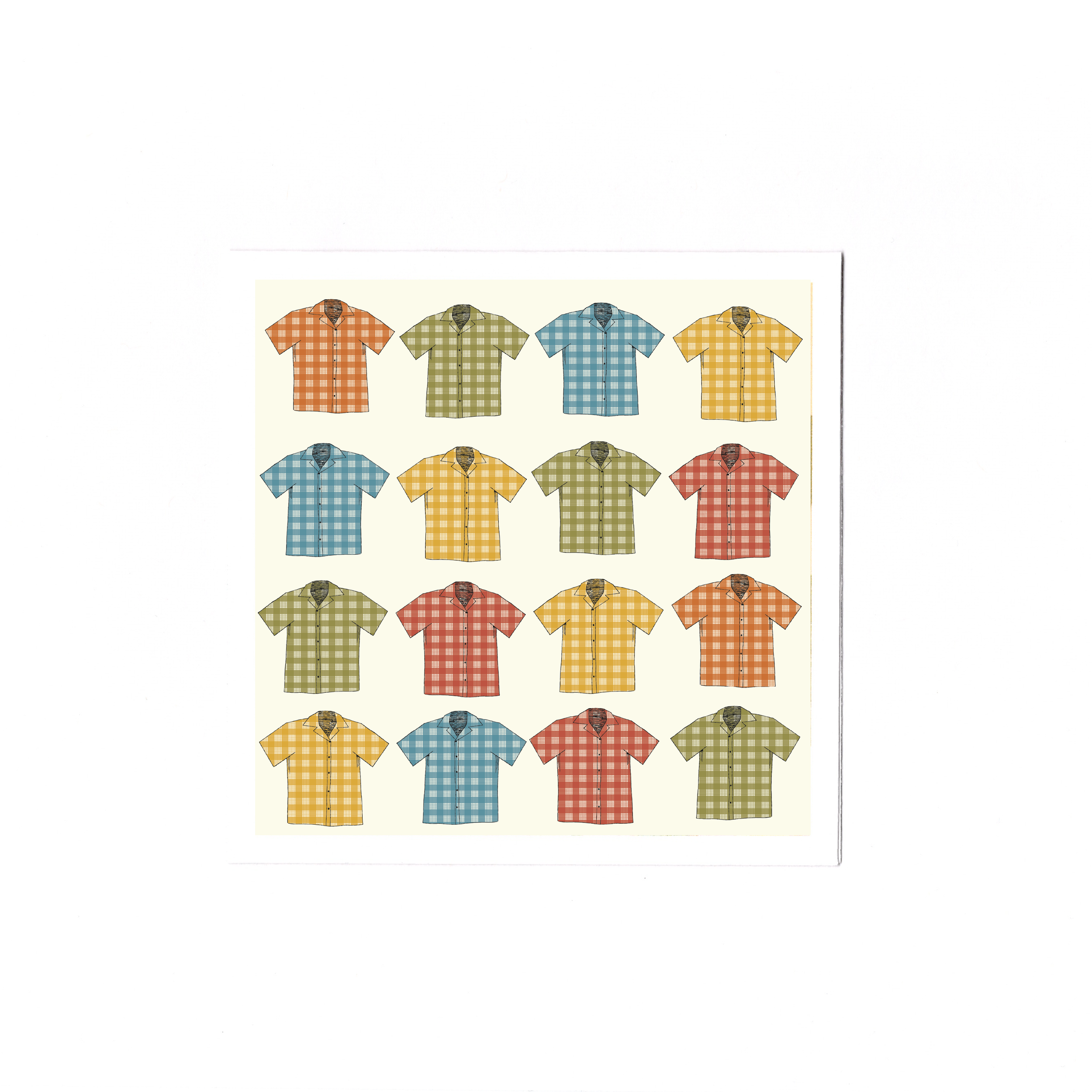 Palaka Shirt Card Pack