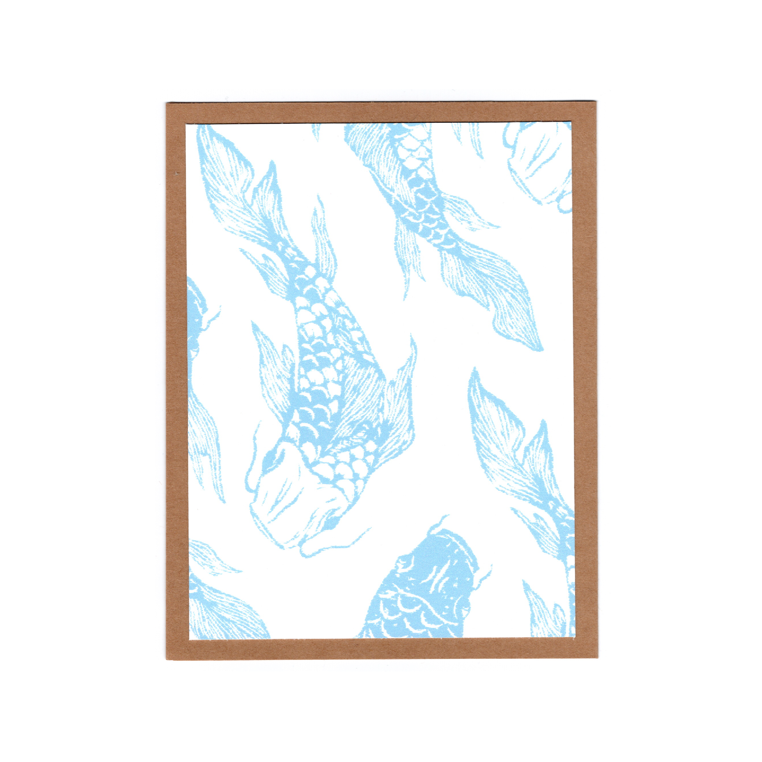Koi Card (Blue)