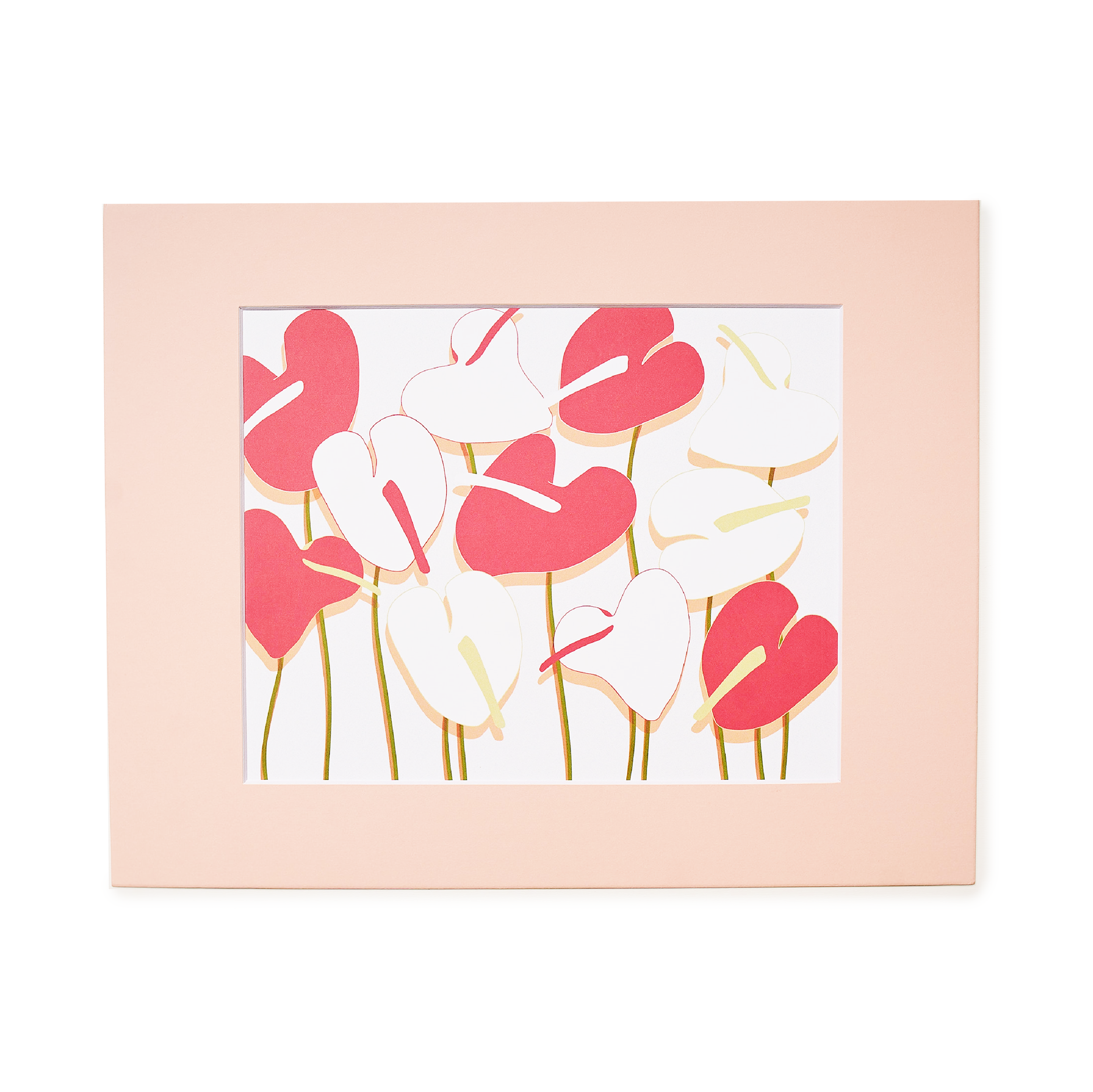 Anthurium Print (2024) Pink Mat