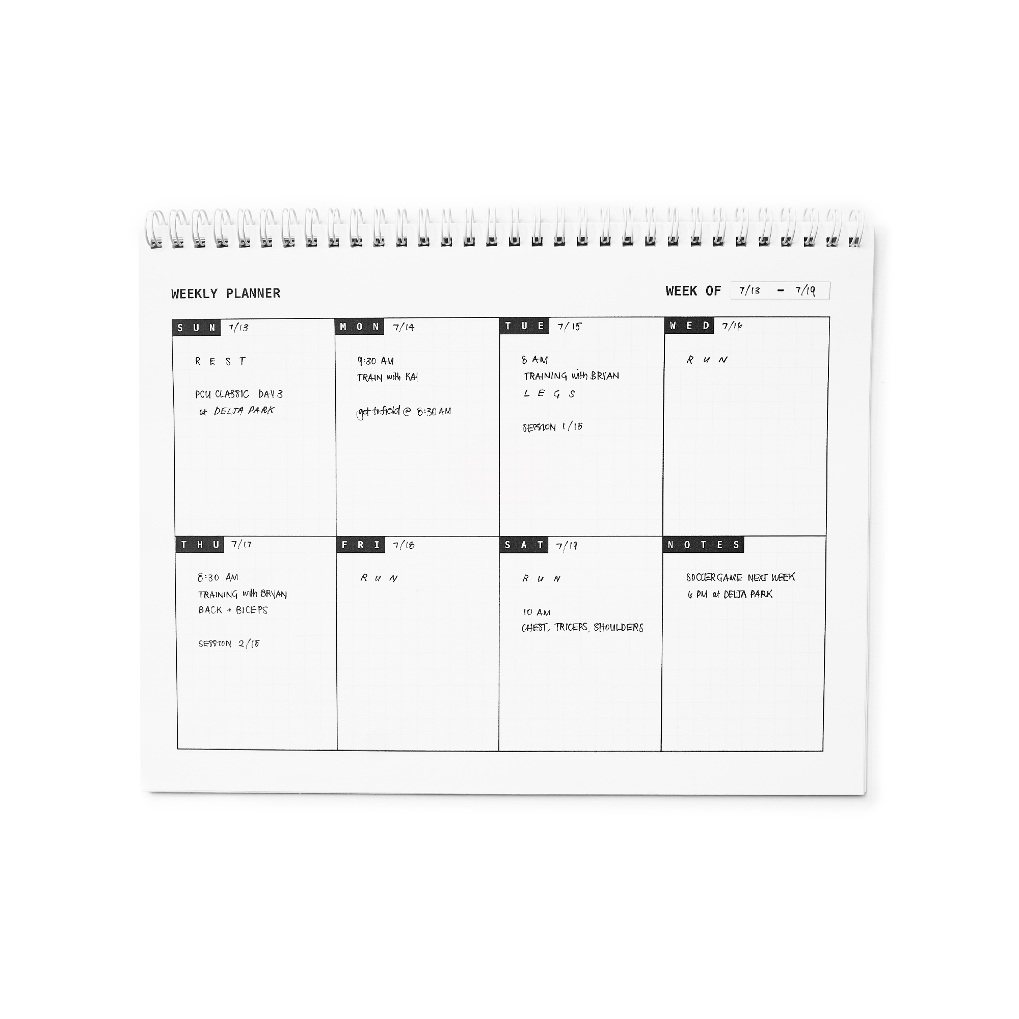 Weekly Planner