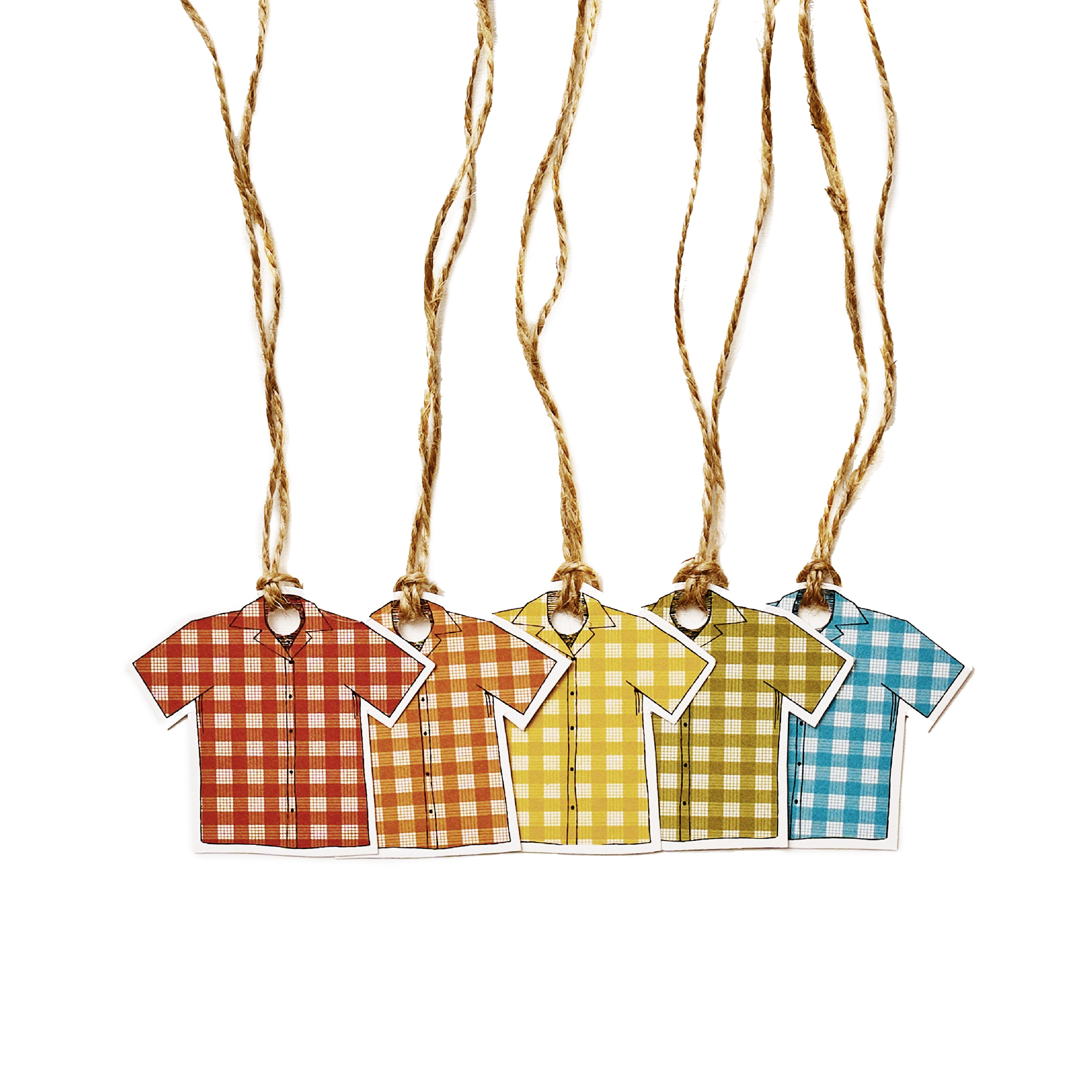 Palaka Shirt Gift Tags