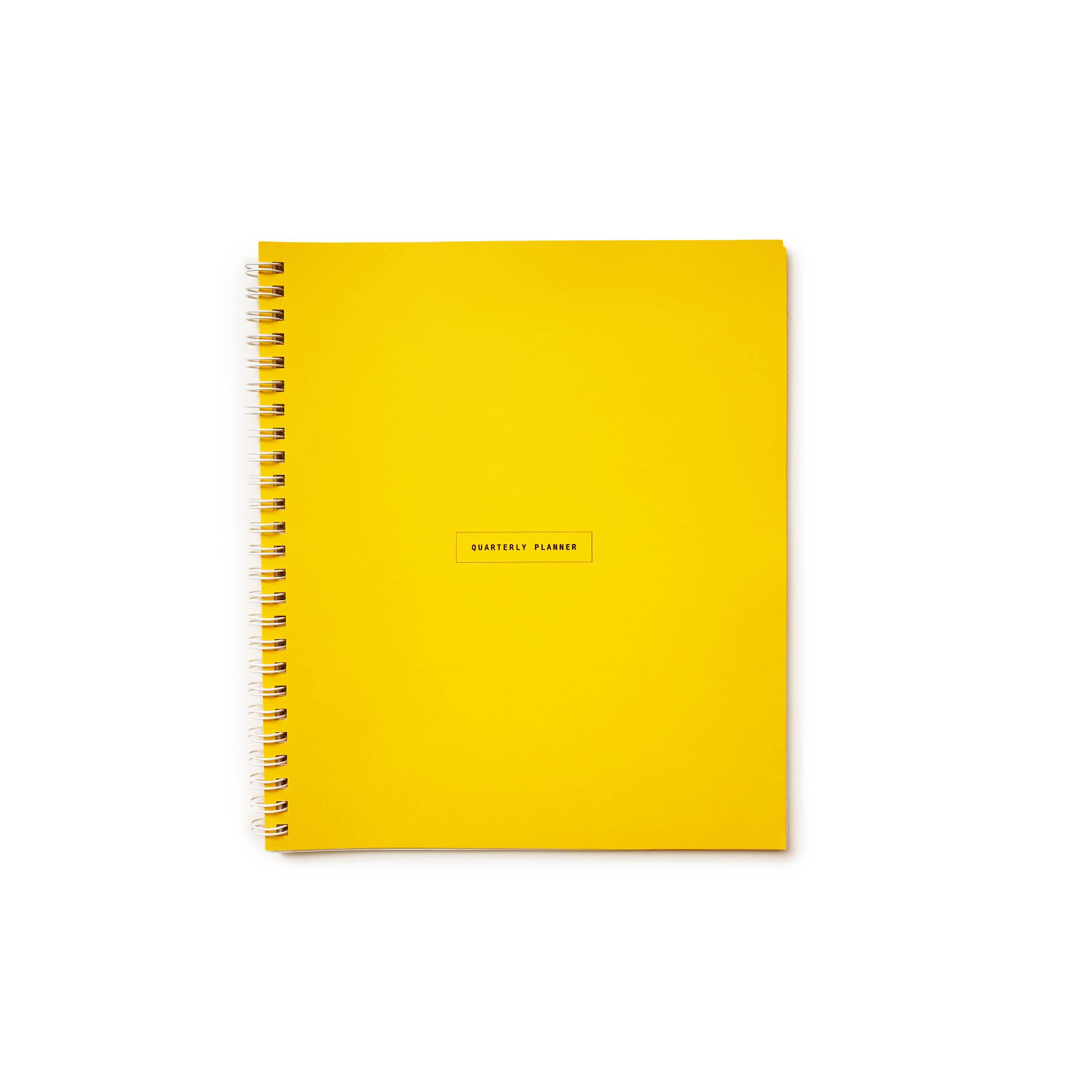 Quarterly Planner (Yellow)