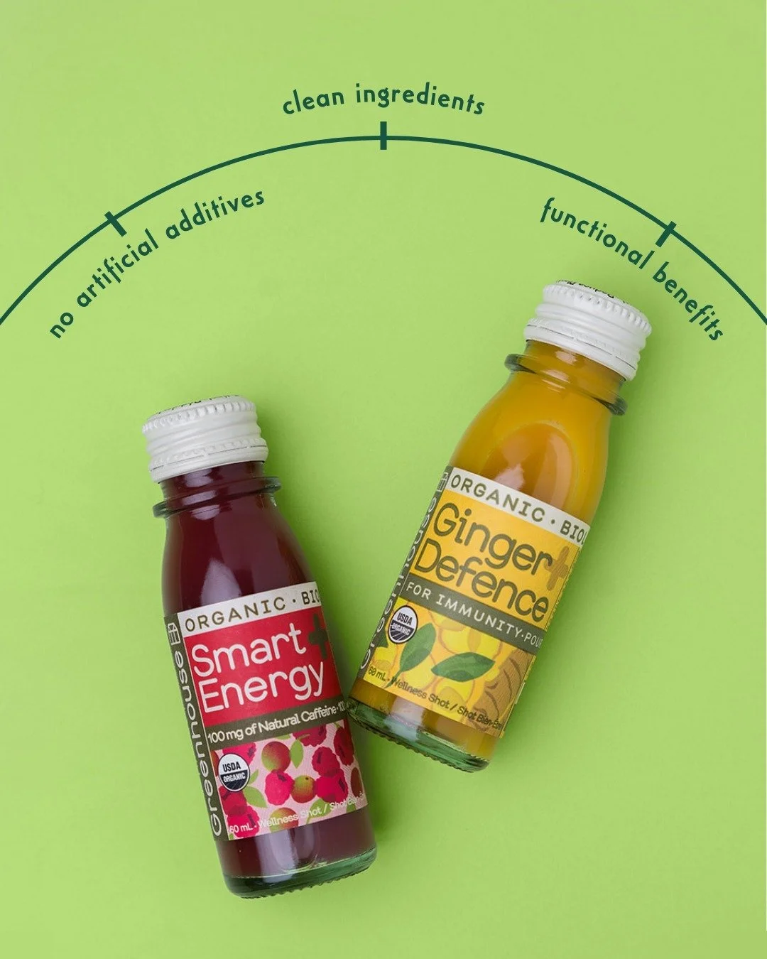 Clean ingredients have always been at the centre of what we do. 💚

That&rsquo;s why we partnered with @greenhousejuice, bringing their organic, cold-pressed juices and functional shots into our lineup. 🫚🥬🍋

Each one crafted with intention. Slide 