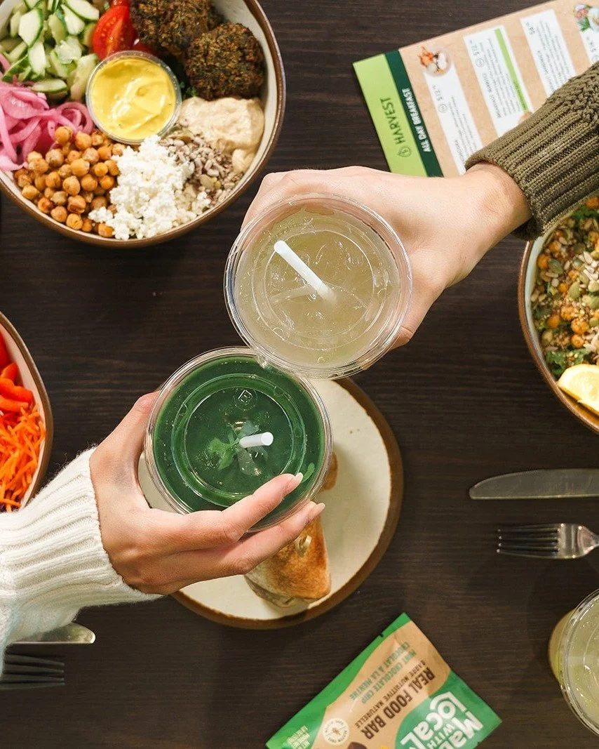 Sip into spring at HARVEST! 🌱 From refreshing smoothies to @drinktractor and @greenhouse favourites, we&rsquo;ve got the perfect drink to keep you fueled and feeling fresh.

Which one will you try first? 🥤✨