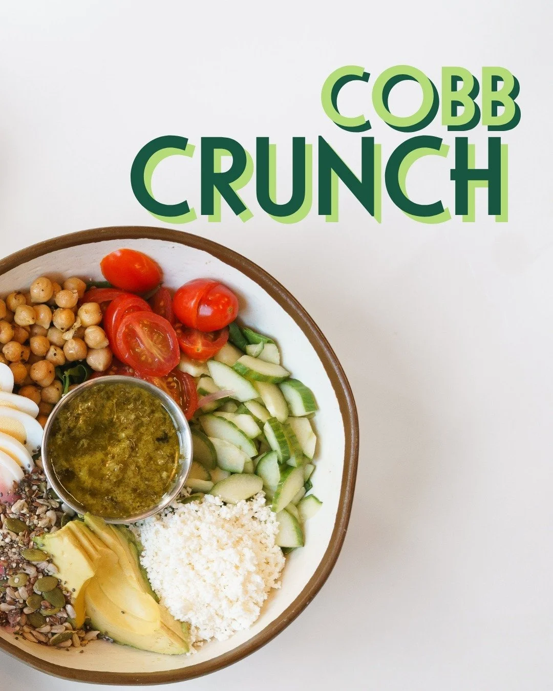 Cobb Crunch 🥬

One of those go-to orders you don&rsquo;t even have to think twice about &mdash; fresh, balanced, and always hits.

If you haven&rsquo;t tried it yet, this is your sign.