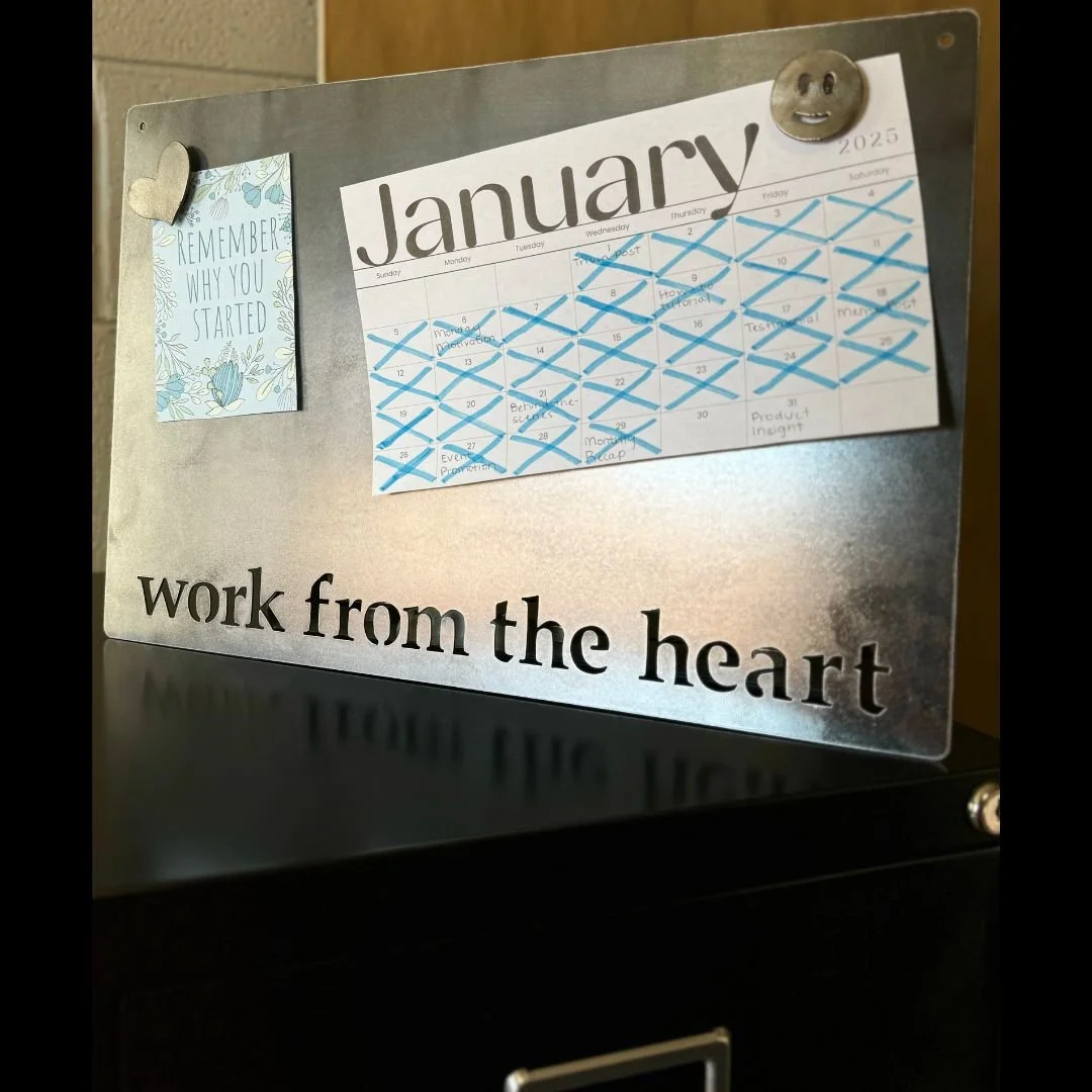 Inspirational Sign — Metawood Design Co.