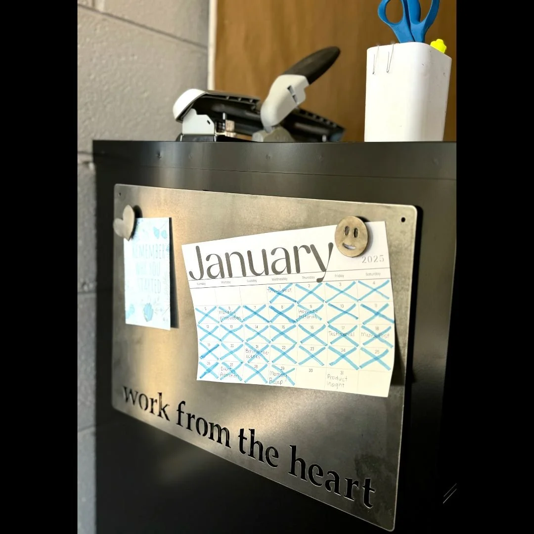 Inspirational Sign — Metawood Design Co.