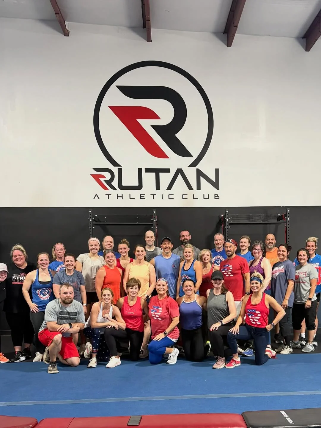 Rutan Athletic Club members training together