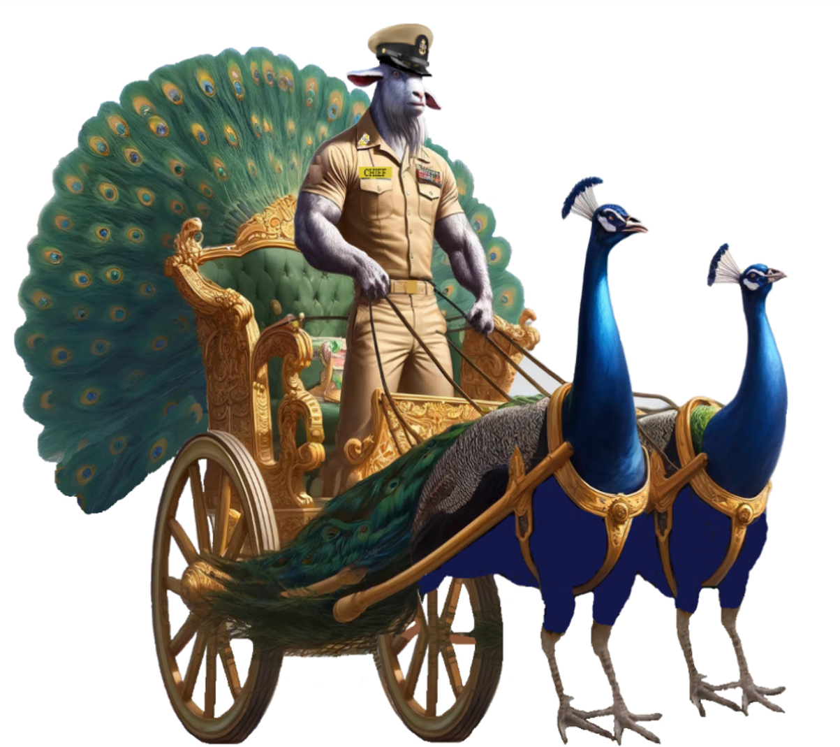 Genuine Chief Chariot Race Ticket