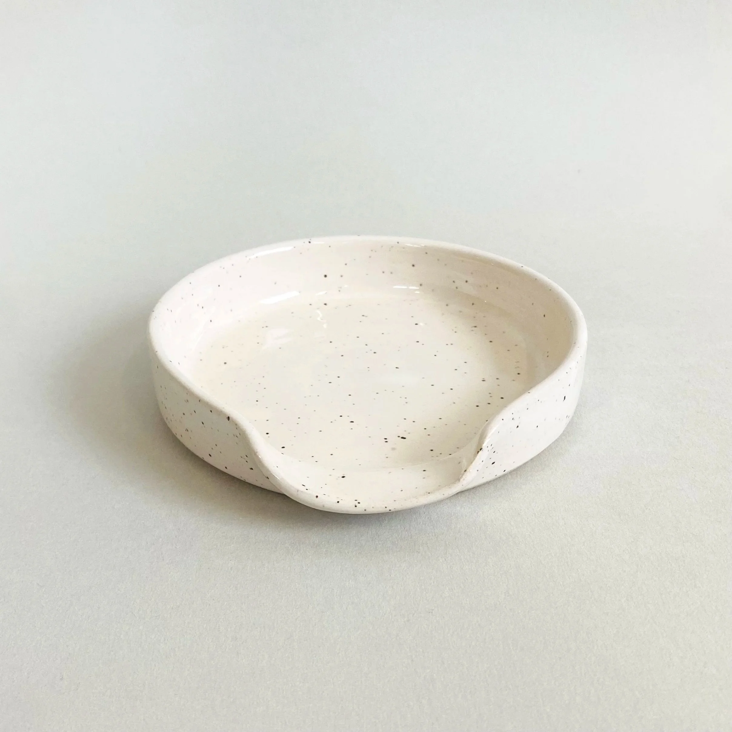 Speckled White Spoonrest