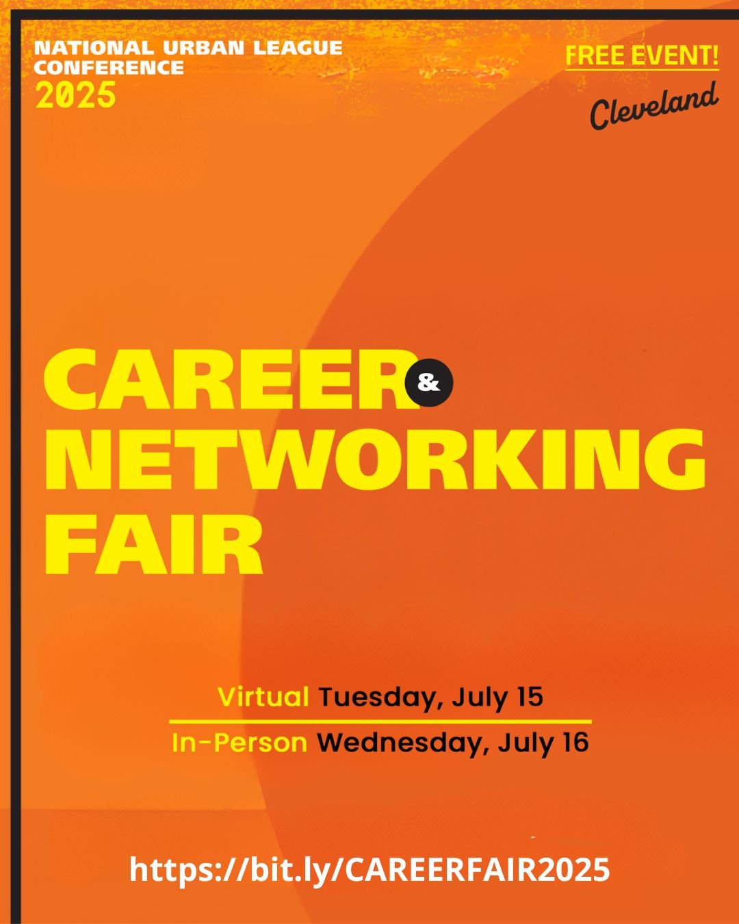 National Urban League Virtual Career & Networking Fair + ONSITE CAREER & BUSINESS NAVIGATION