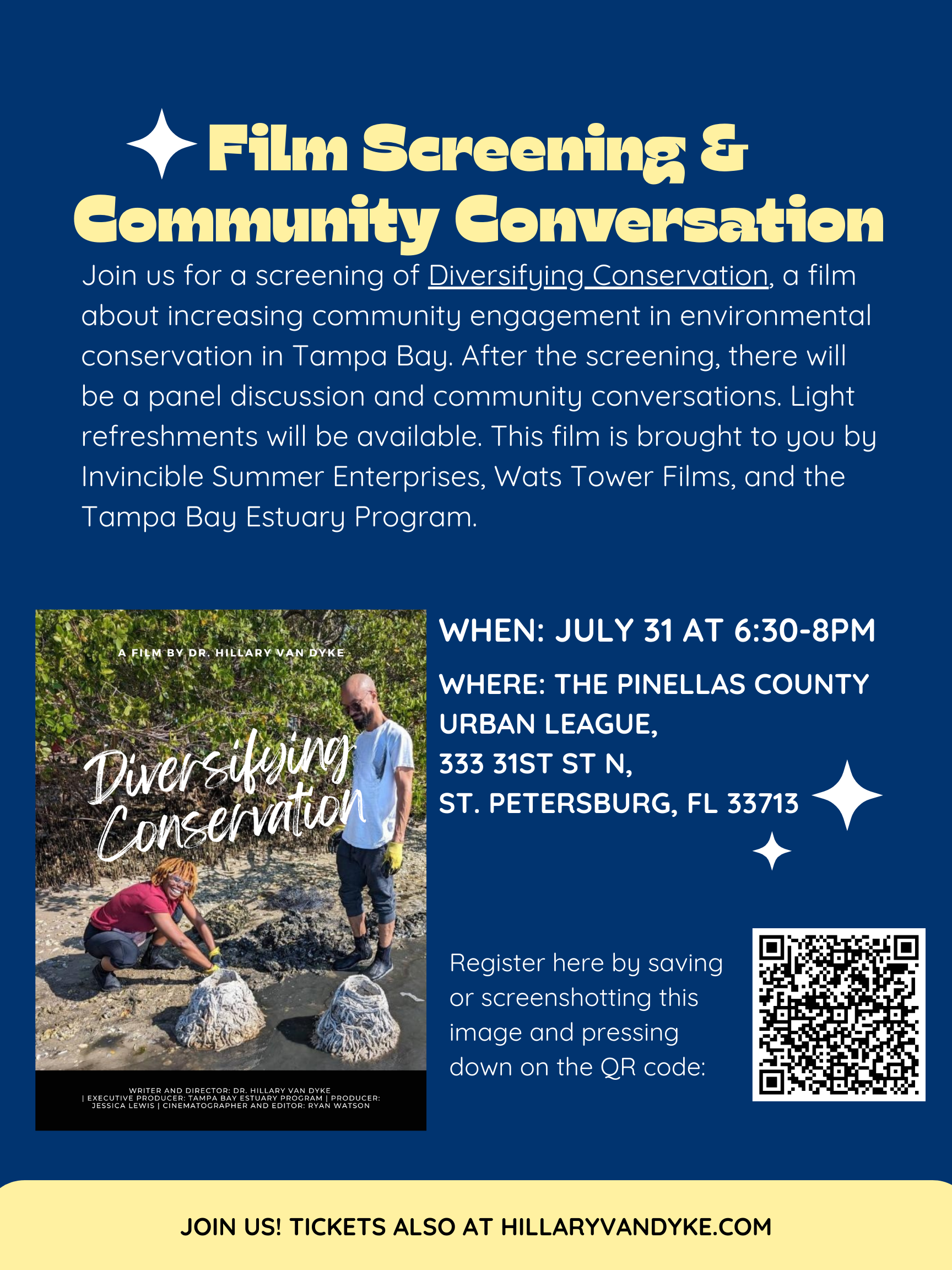 Diversifying Conservation Film Screening & Community Conversation