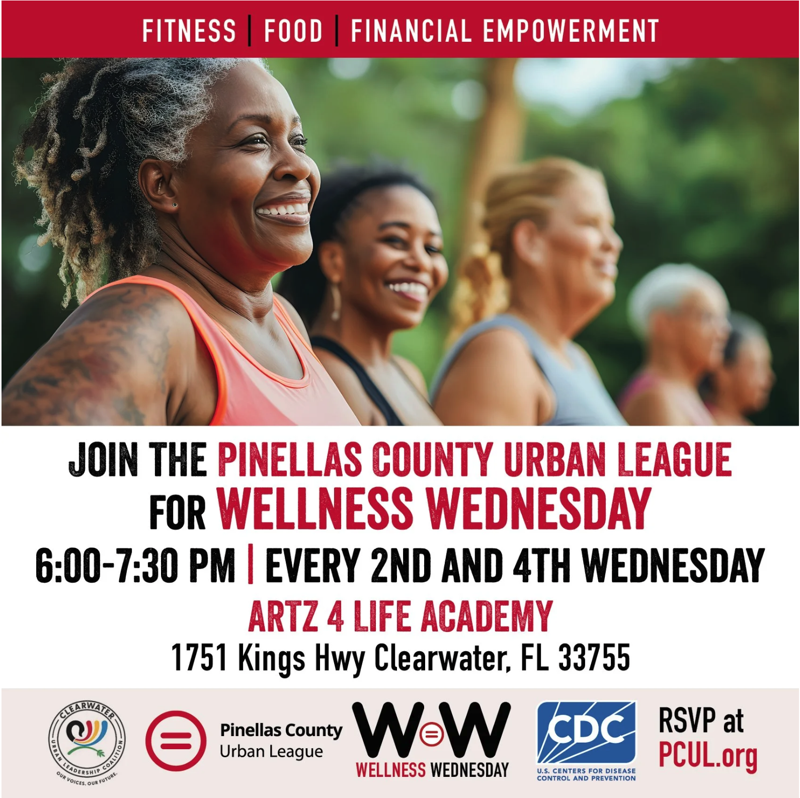 Wellness Wednesday – Fitness, Food &amp; Financial Empowerment with Pinellas County Urban League
