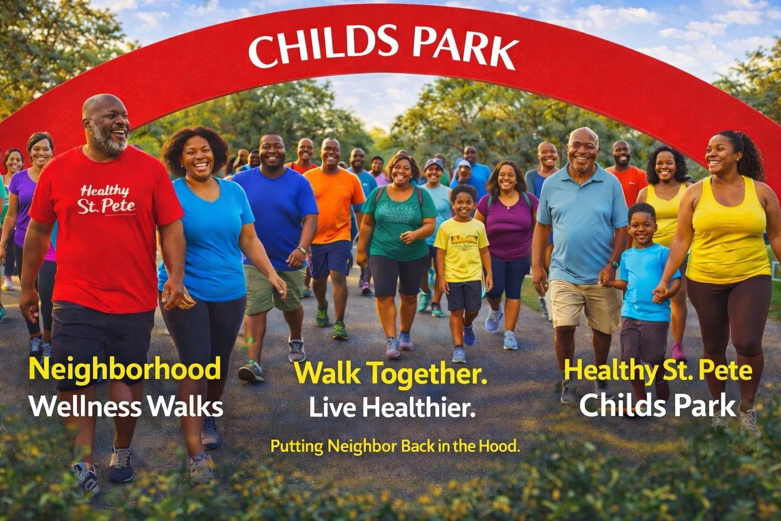 Neighborhood Wellness Walk at Childs Park 