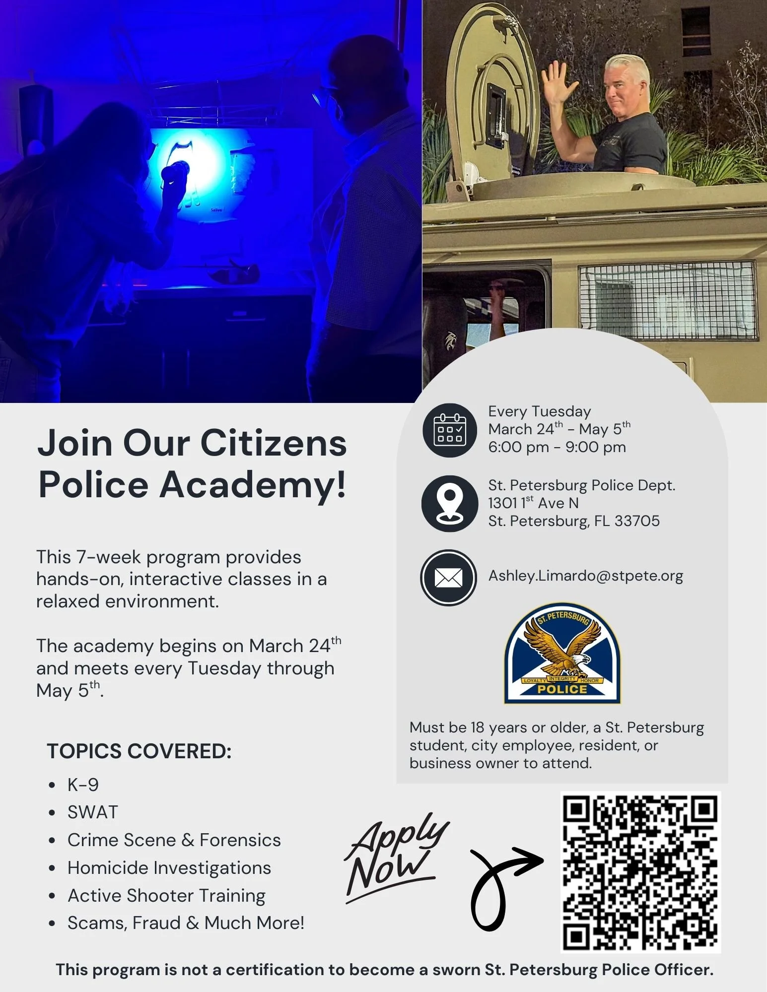 2026 Spring Police Academy