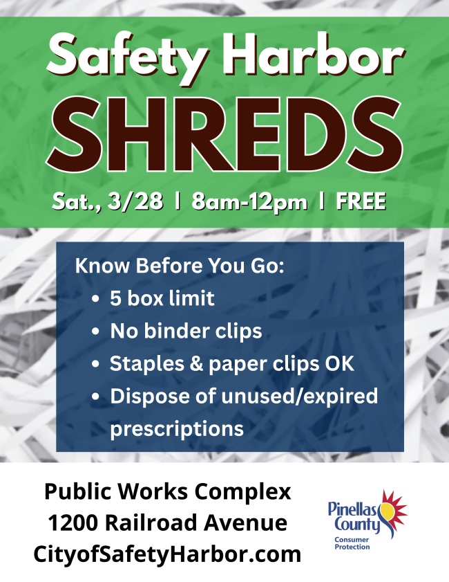 Shredding Event and Prescription Medicine Drop-Off