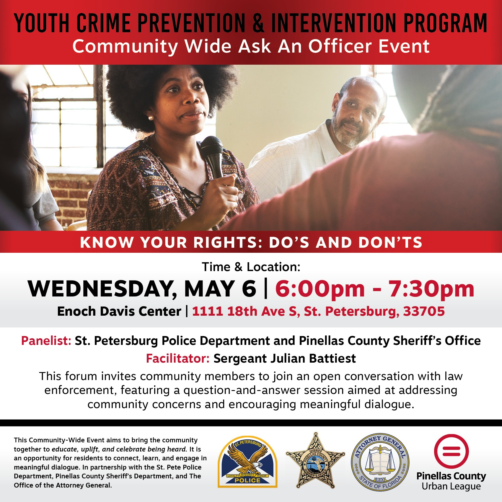 Community Wide Ask An Officer Event