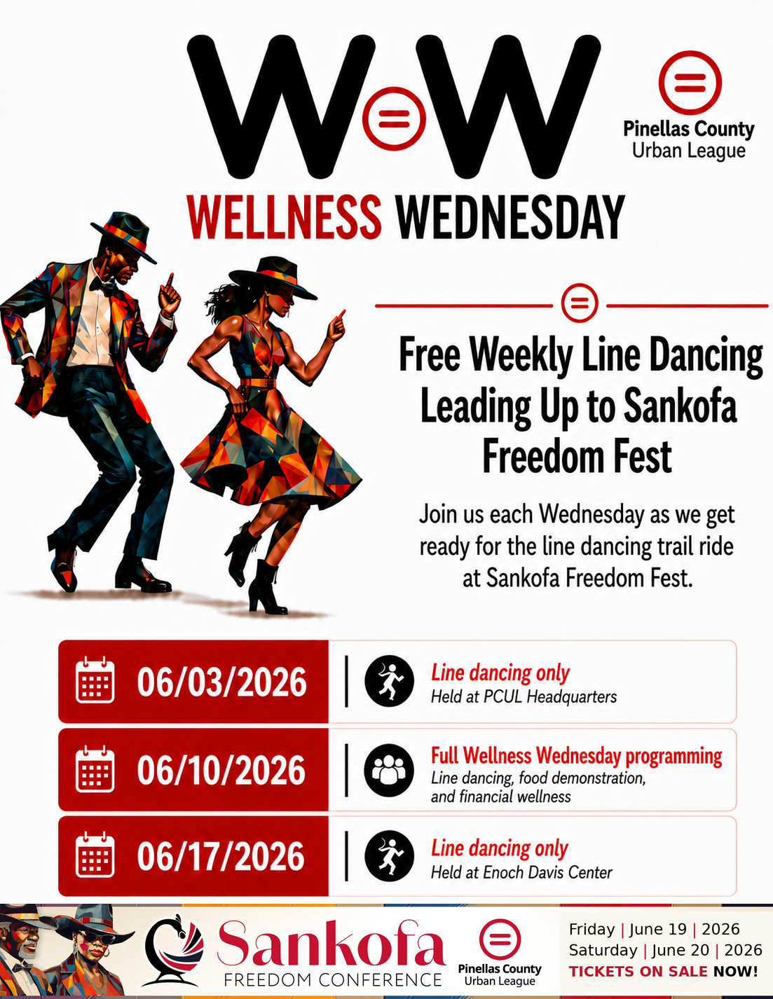 Wellness Wednesday - Sankofa Freedom Fest Edition 