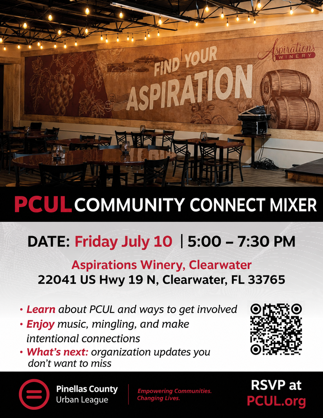 PCUL Community Connect Mixer