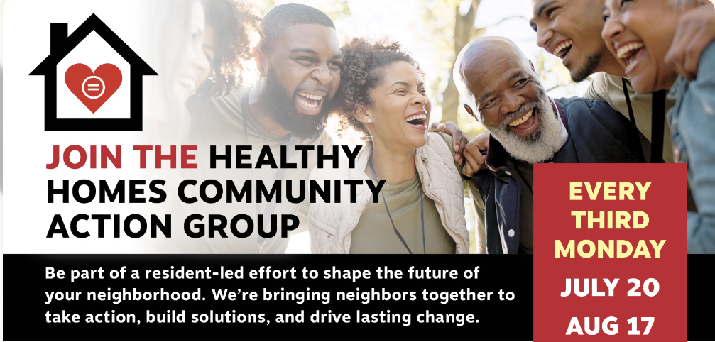 Healthy Homes Community Action Group Monthly Meeting