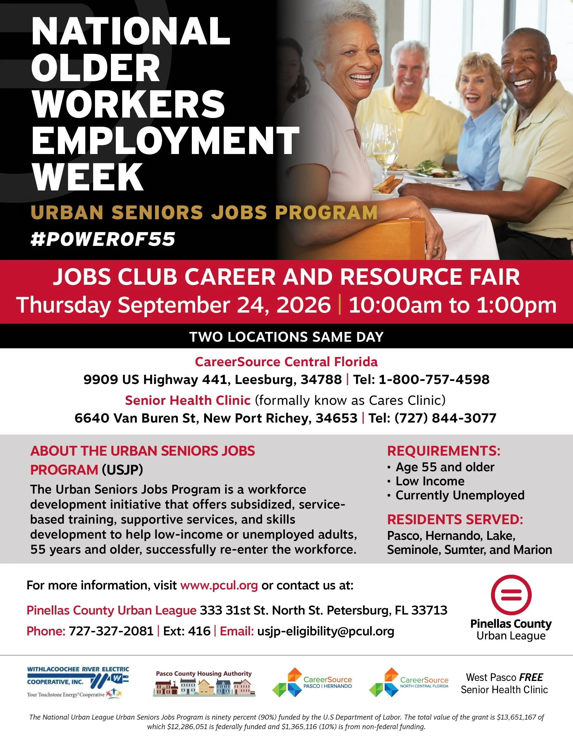 National Older Workers Employment Week - Job Club Career and Resource Fair