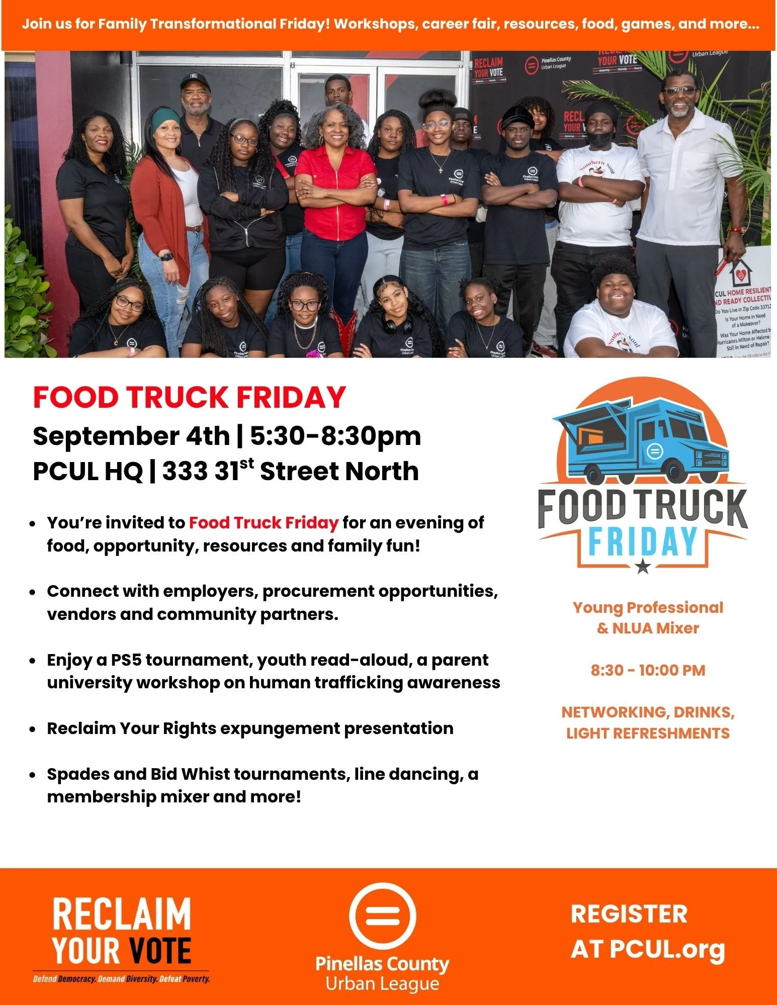 Food Truck Friday—Transformational Friday