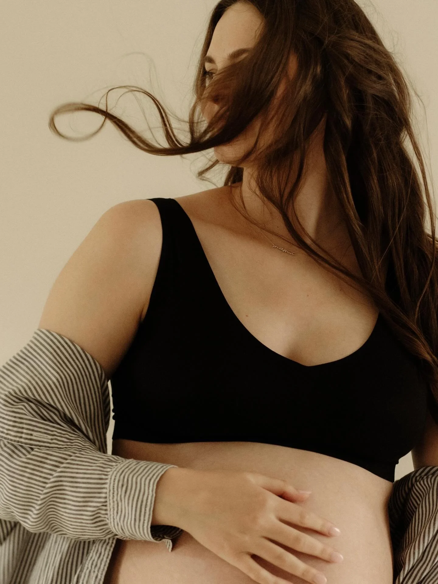 Before the world meets them, there&rsquo;s this quiet in-between.. just two people standing on the edge of everything changing. Her hands rest where life is growing, his learning how to hold something he can&rsquo;t see yet. It&rsquo;s slow, it&rsquo