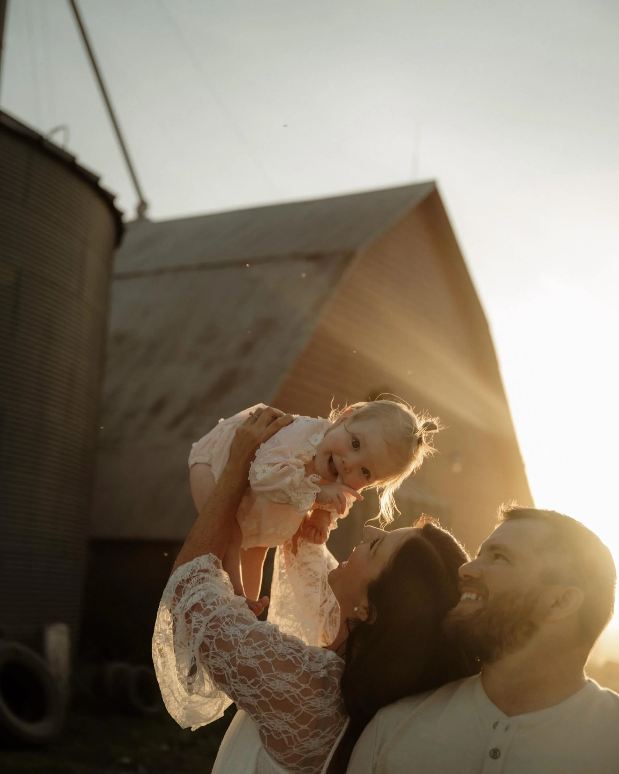 the sunset was scrumptious and so were these little babes. 🤎🤎