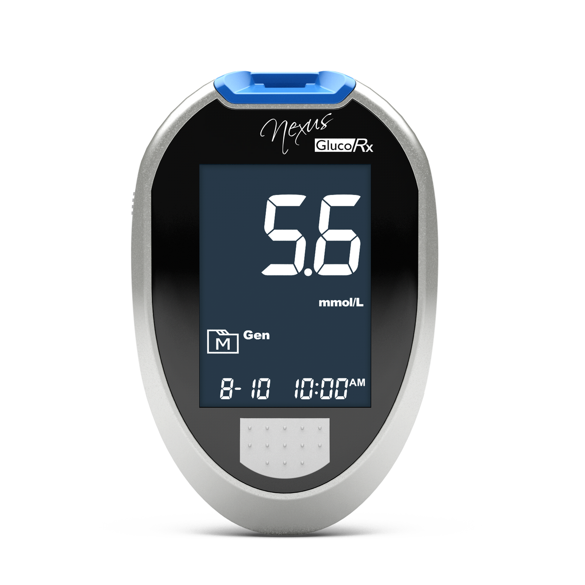 GlucoRX Nexus Blood Glucose Meter