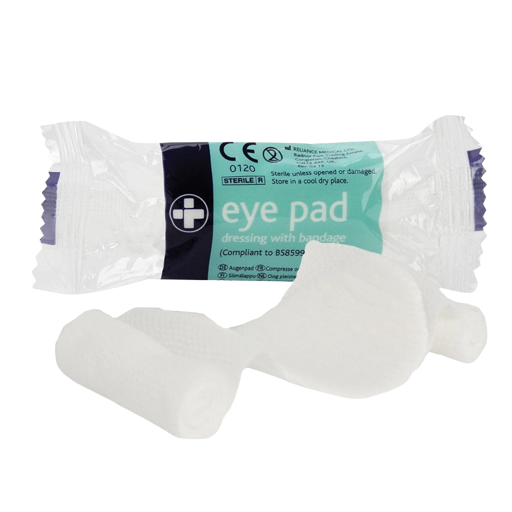 Eye Pad Dressing with Bandage - Sterile