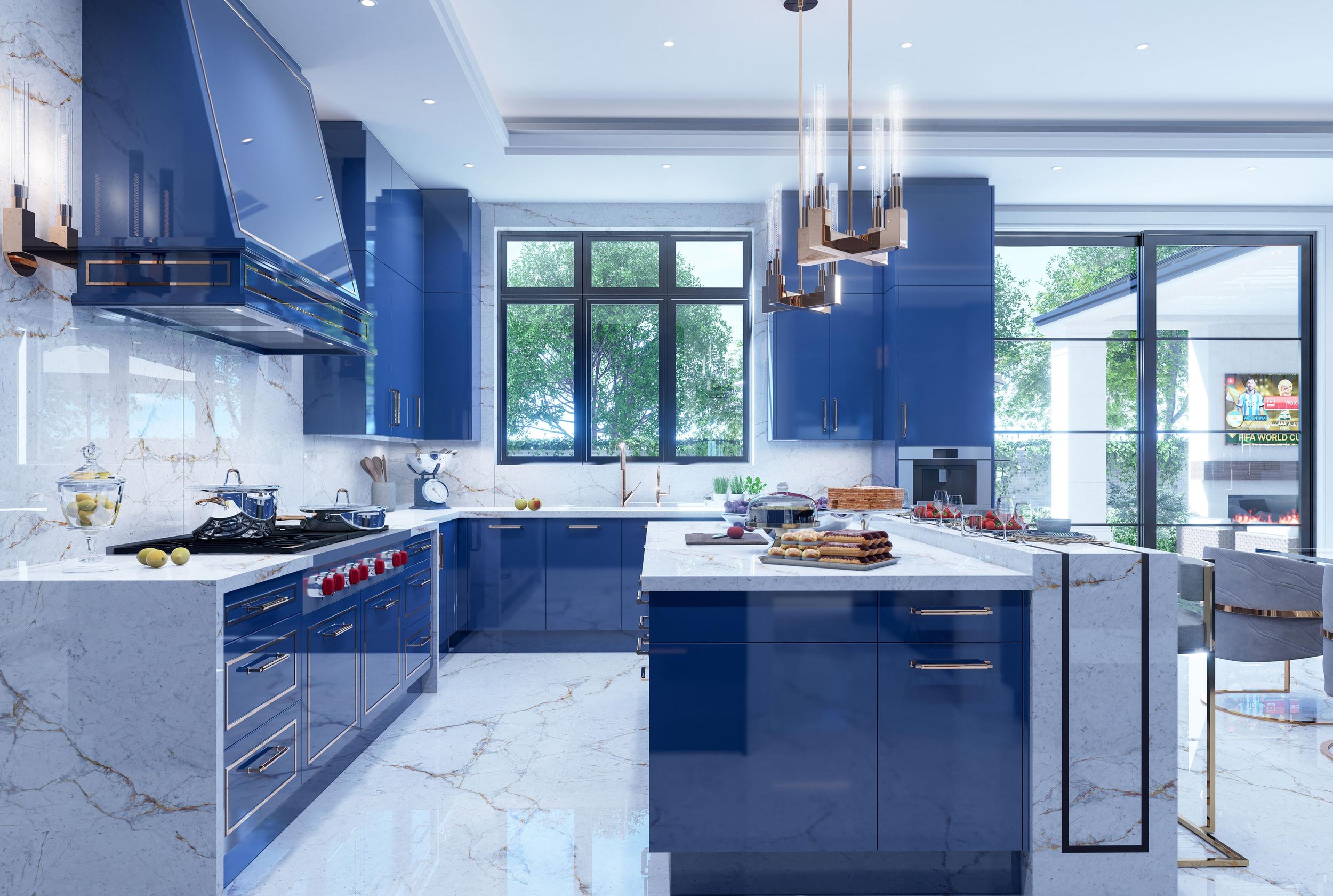 Short-Hills-in-and-out-Design-Studio-Fort-Lee-Residence--first-floor-kitchen-rangetop-view--glossy-blue-.jpg