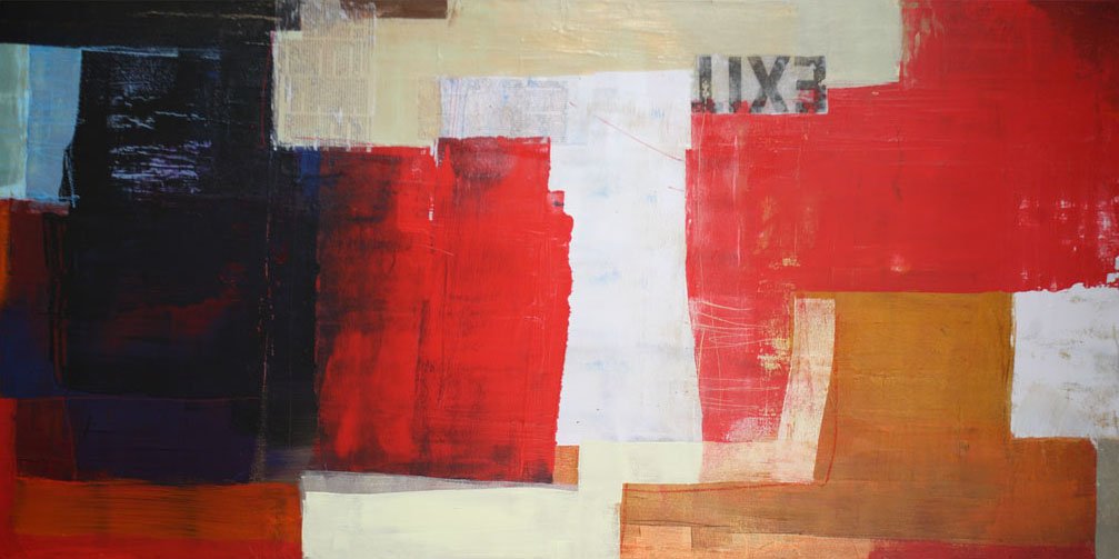 Exit, 30 x 60"
