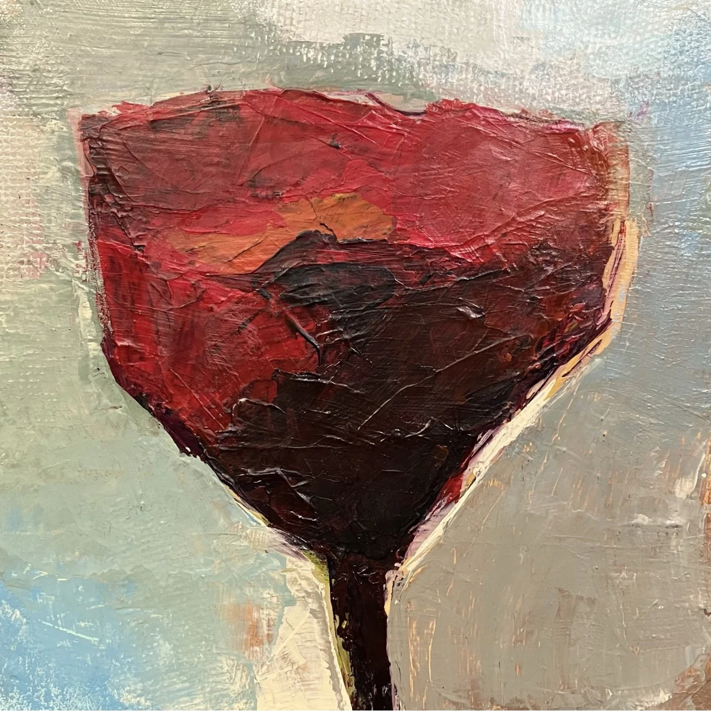 Poppy #1, 12 x 12”