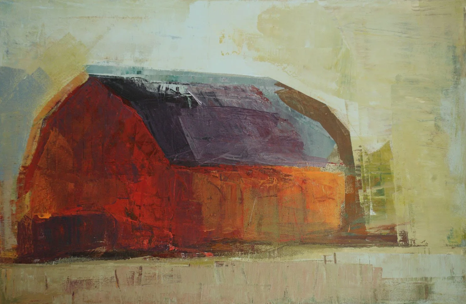 “Barn, In LIght”, 24 x 36”